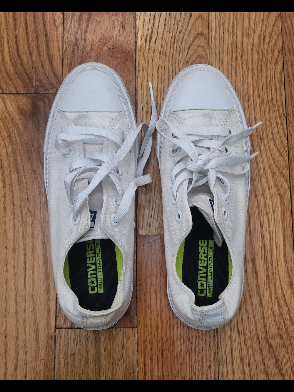 Converse Chuck Taylor White Canvas Low-Top Sneakers
